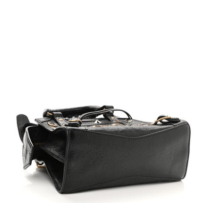 Balenciaga Agneau Neo Classic Hardware Pins Mini City Black 4 of 8