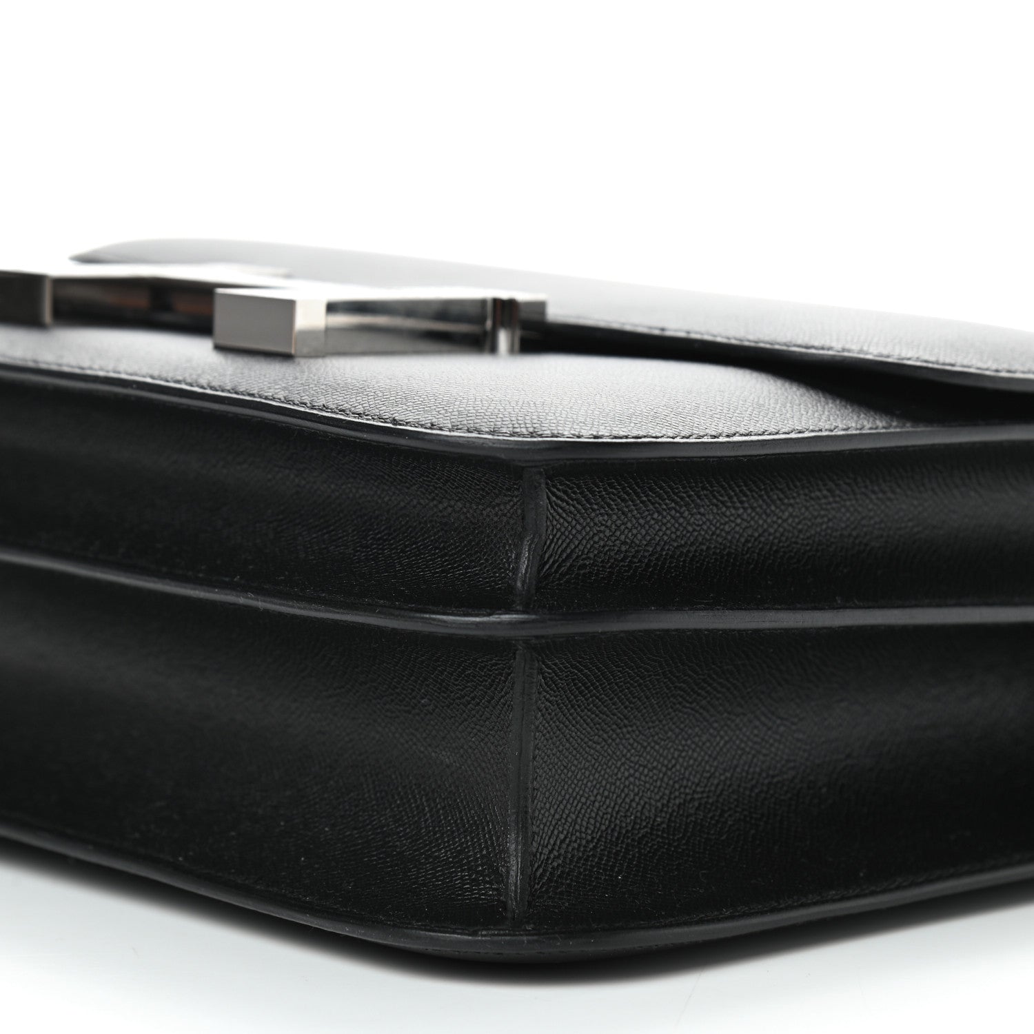 Hermes Grained Monsieur Lizard Constance 24 Black Ombre 9 of 9