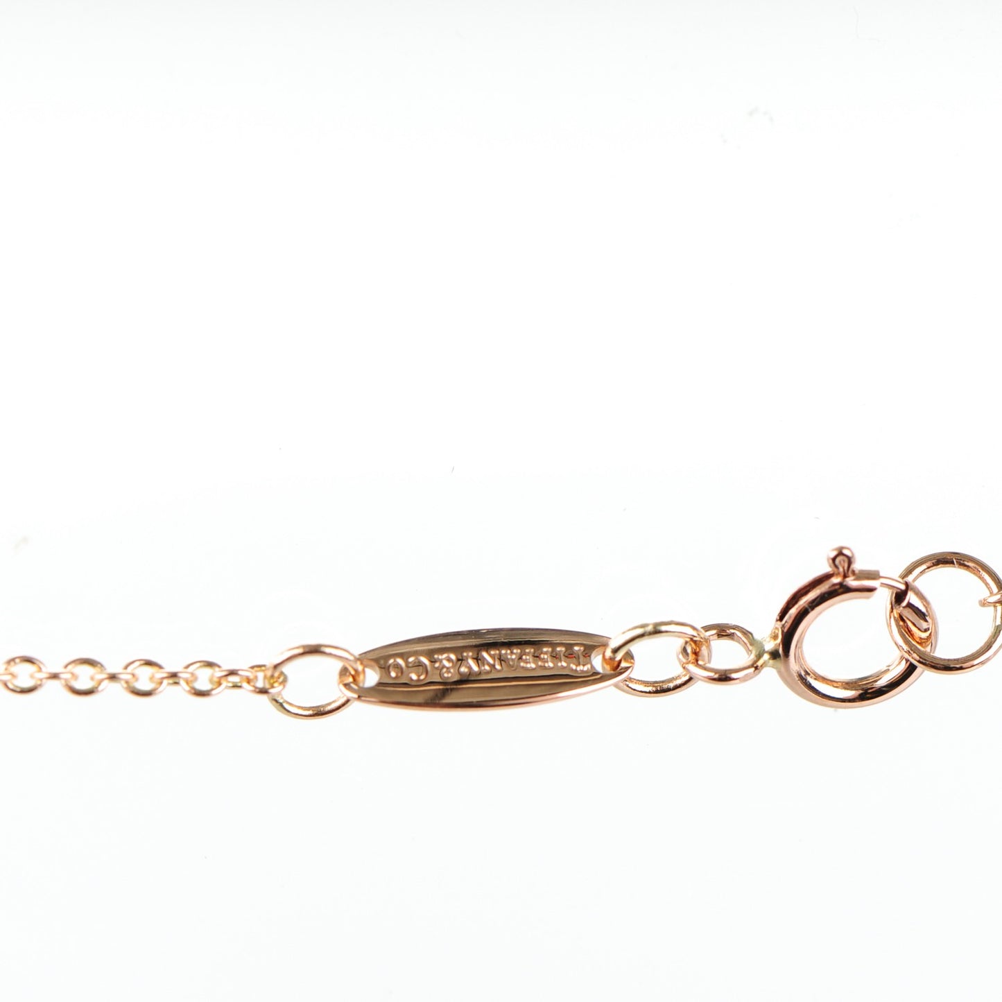 18K Rose Gold Elsa Peretti Open Heart Necklace