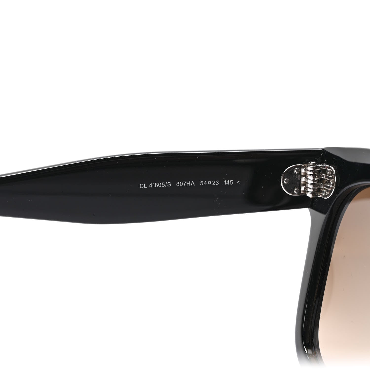 Celine New Audrey Sunglasses CL 41805/S Black 6 of 7