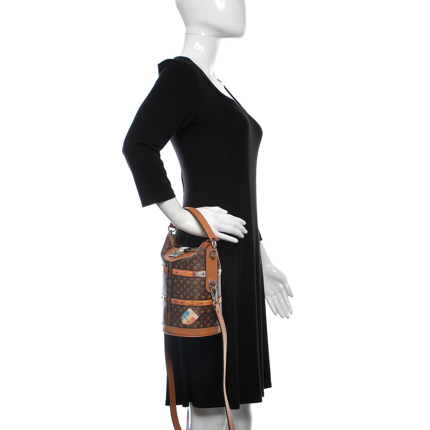 Transformed Monogram Time Trunk Duffle Bag