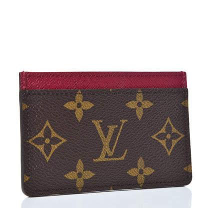 Louis Vuitton Monogram Card Holder Fuchsia 3 of 7