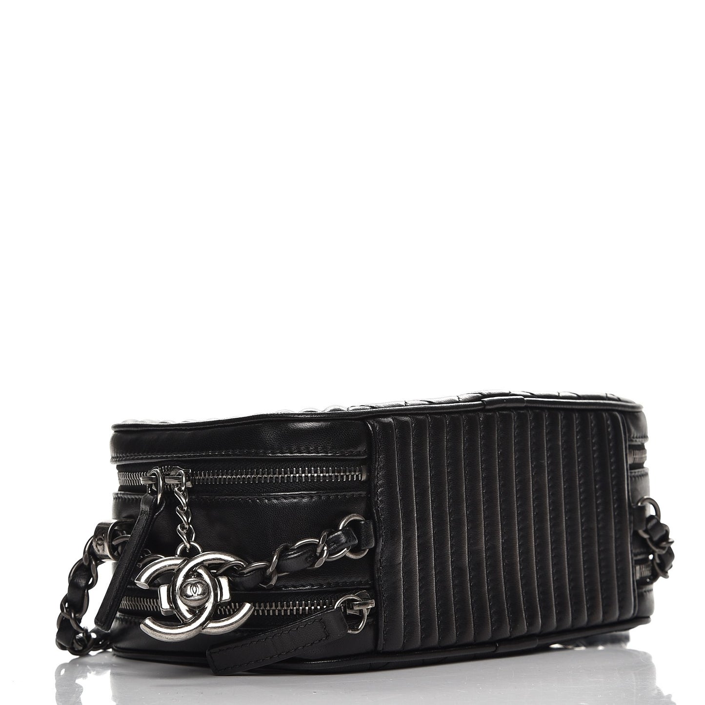 Lambskin Small Coco Boy Camera Case Black