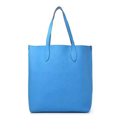 Burberry Grainy Calfskin Remington Tote Neon Blue 1 of 8