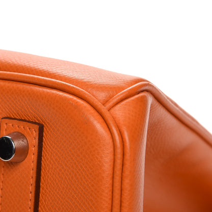 Hermes Epsom Birkin 35 Orange 15 of 31