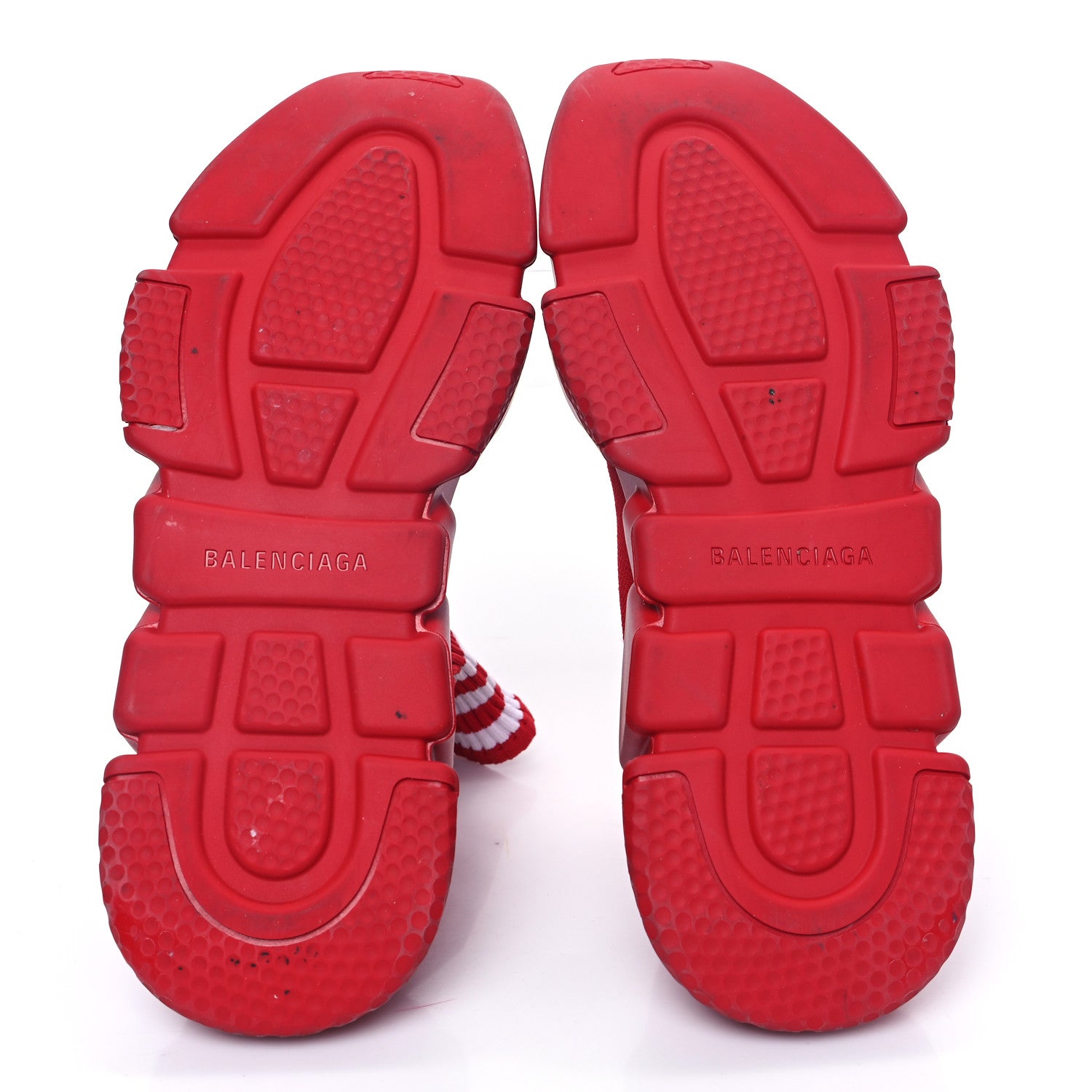 Balenciaga X ADIDAS Neoprene Knit Mens Speed 3.0 Sneakers 41 Red 5 of 7