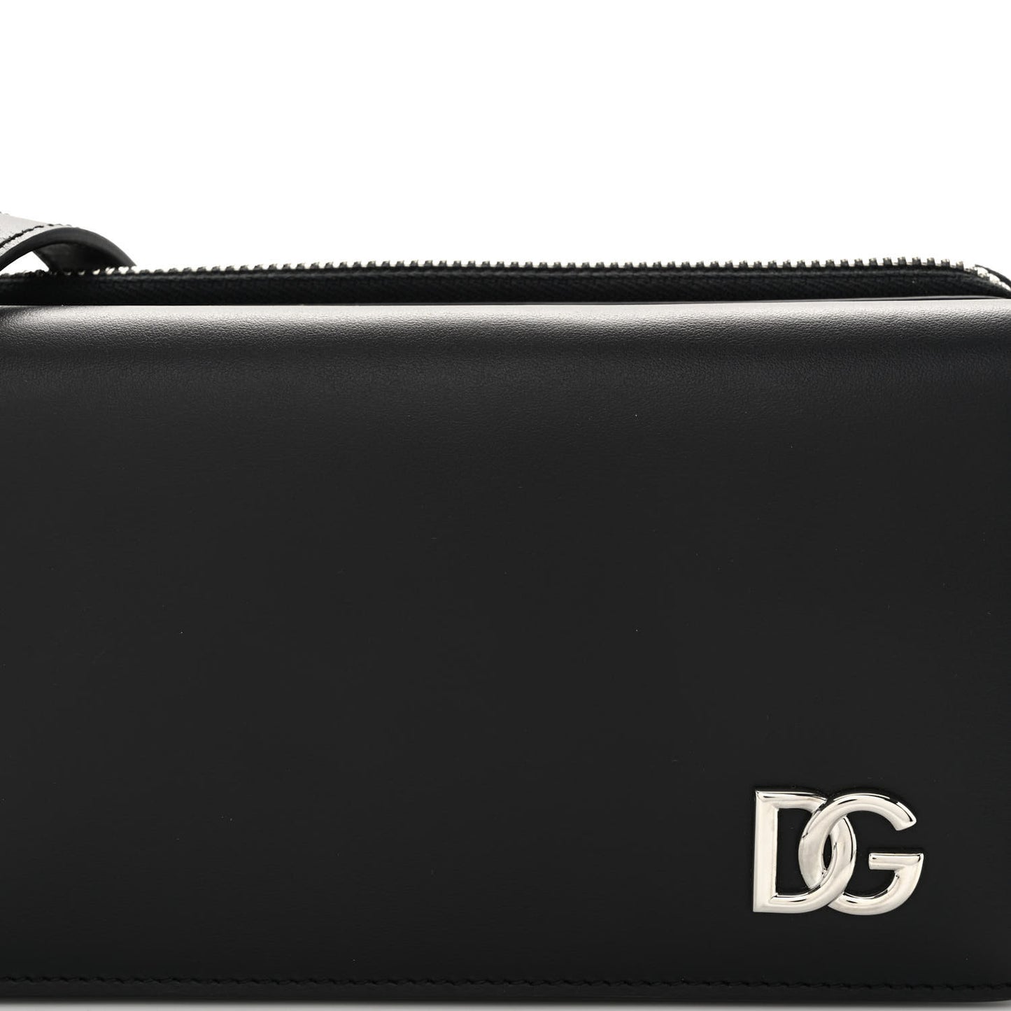 Calfskin DG Millennials Convertible Crossbody Black