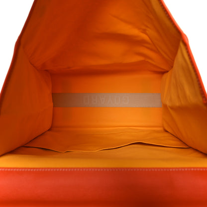 Goyard Goyardine Saint Leger Soft Briefcase Backpack Orange 4 of 11