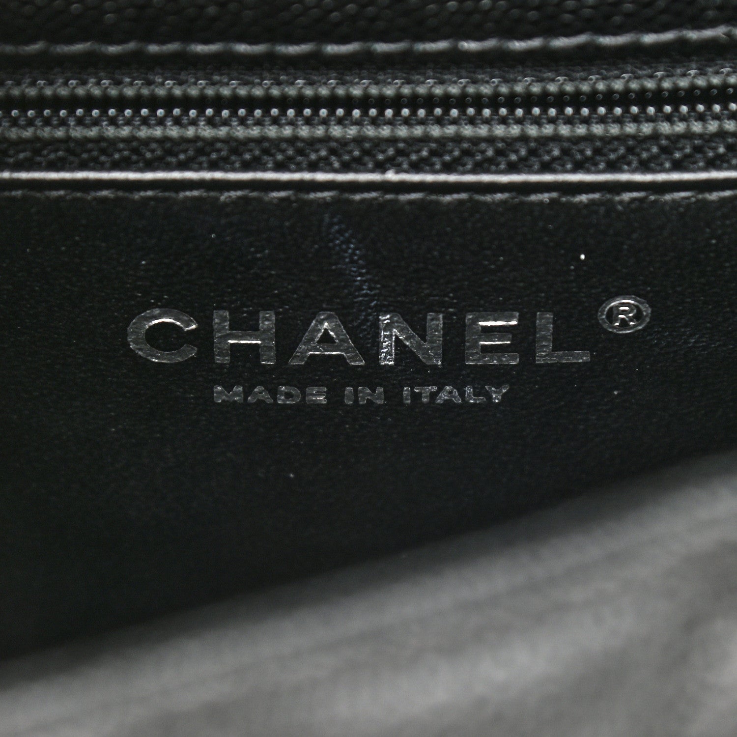 Chanel Caviar Lizard Quilted Small Coco Handle Flap Black 6 of 9