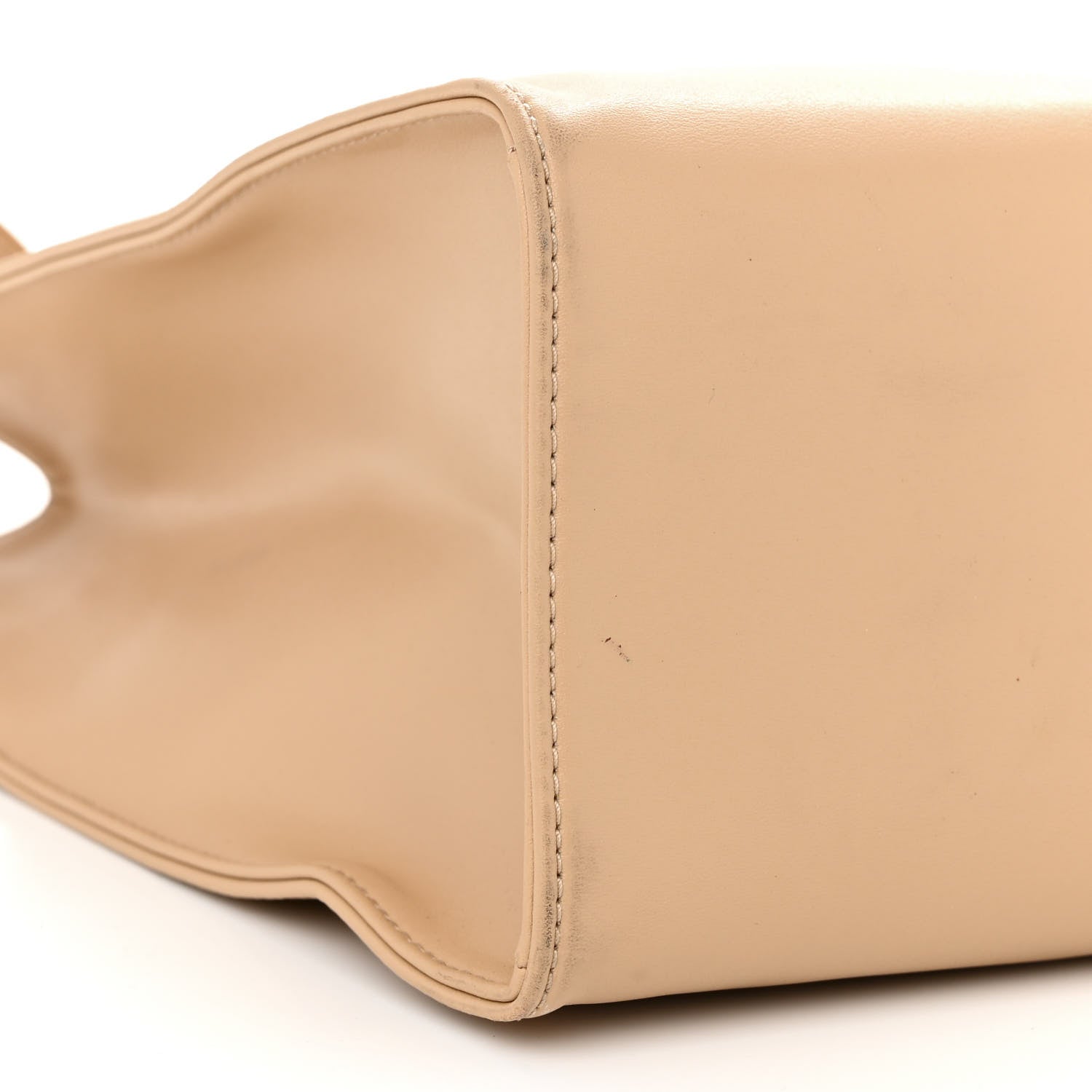 Telfar Vegan Leather Medium Shopping Bag Cream 8 of 15