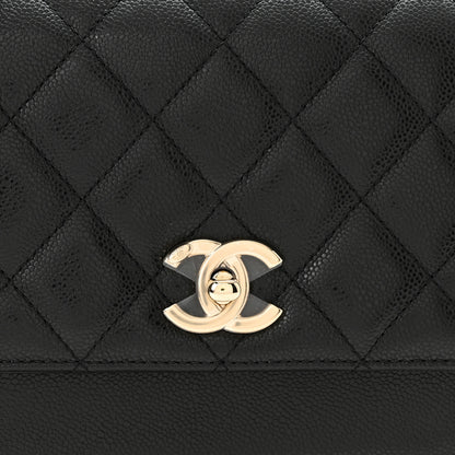 Chanel Caviar Quilted Medium Business Affinity Flap Black 10 of 11