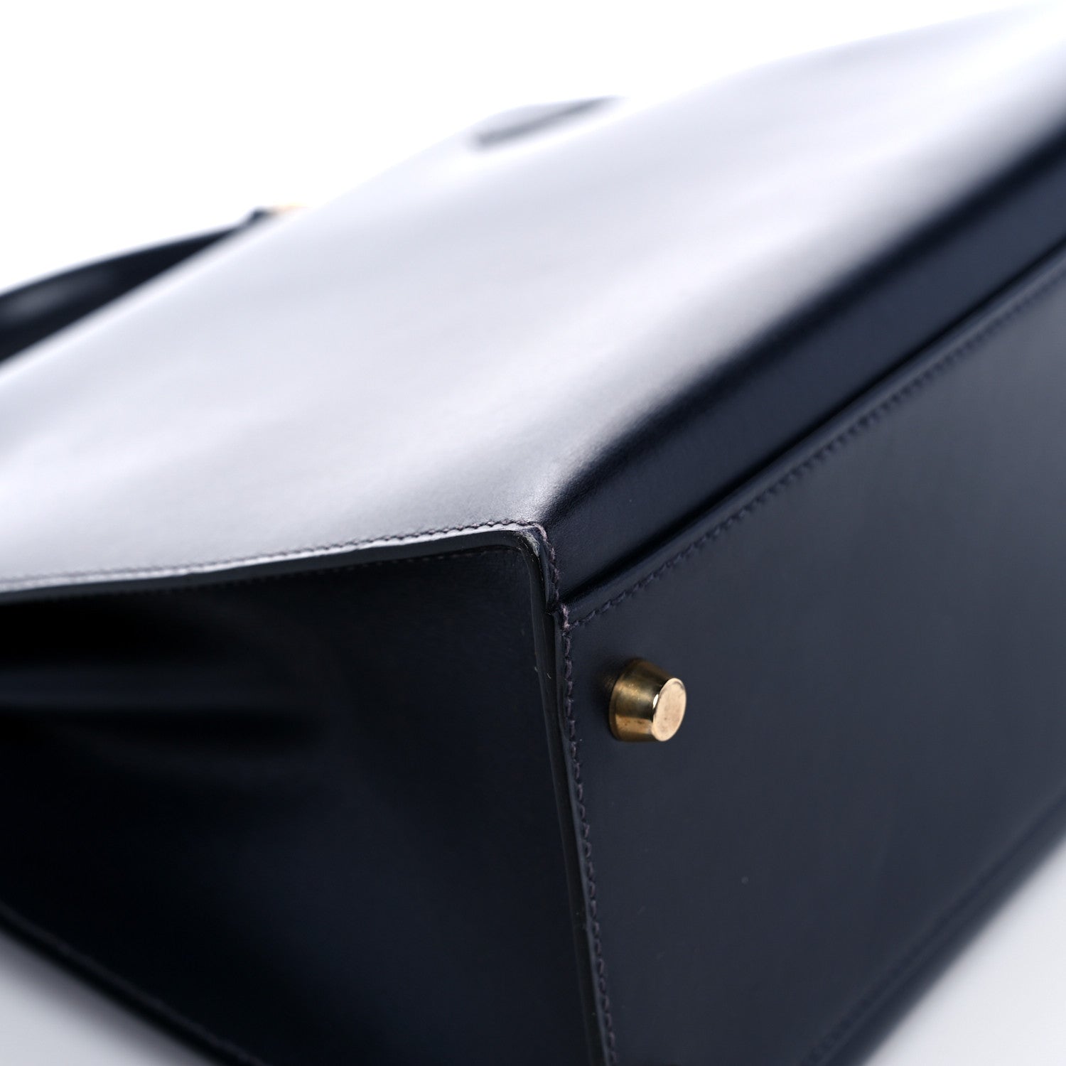 Hermes Box Kelly Sellier 32 Bleu Marine 11 of 34