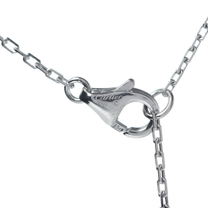 Cartier 18K White Gold Diamond SM D'Amour Pendant Necklace 5 of 5