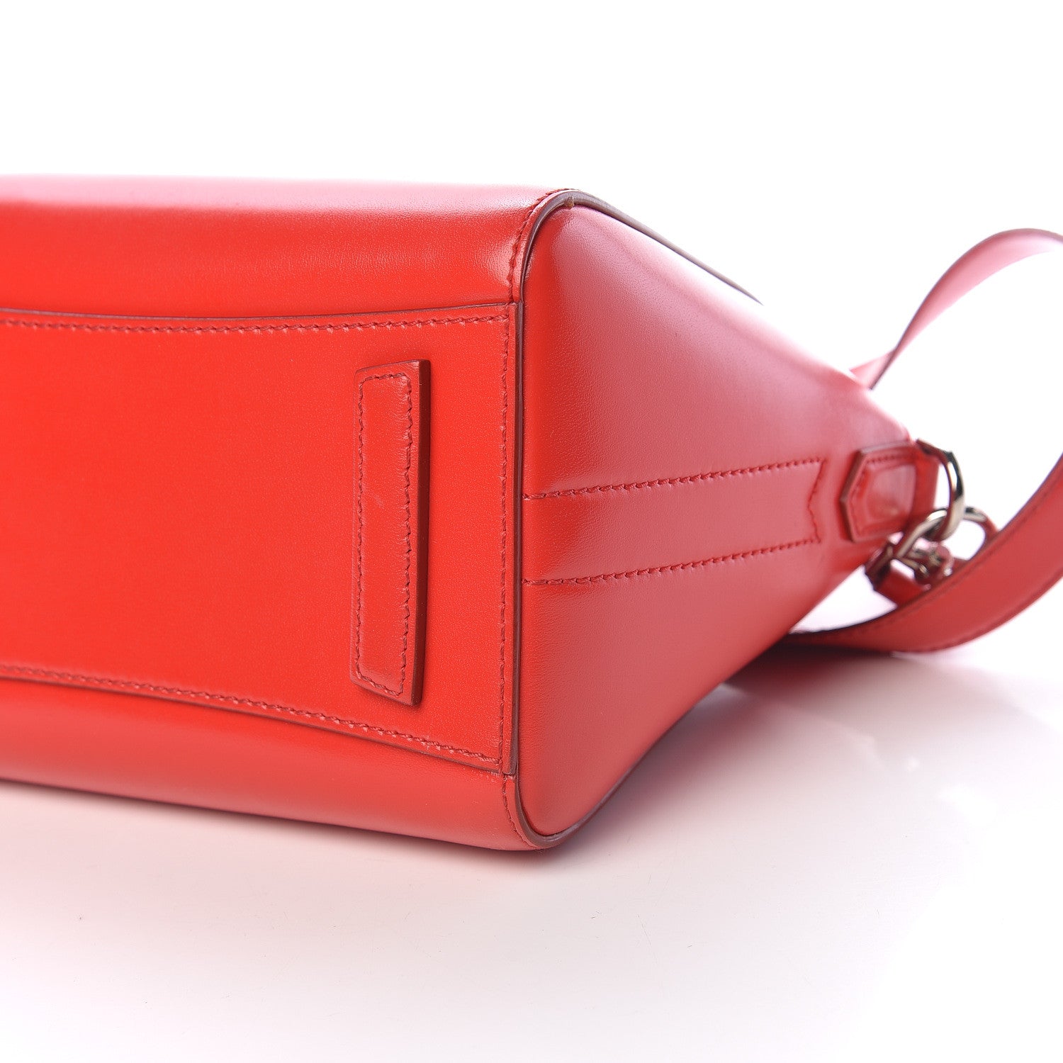 Givenchy Shiny Lord Calfskin Mini Antigona Red 6 of 17