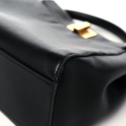 Fendi Nappa Mini Peekaboo Iconic Satchel Black 11 of 13
