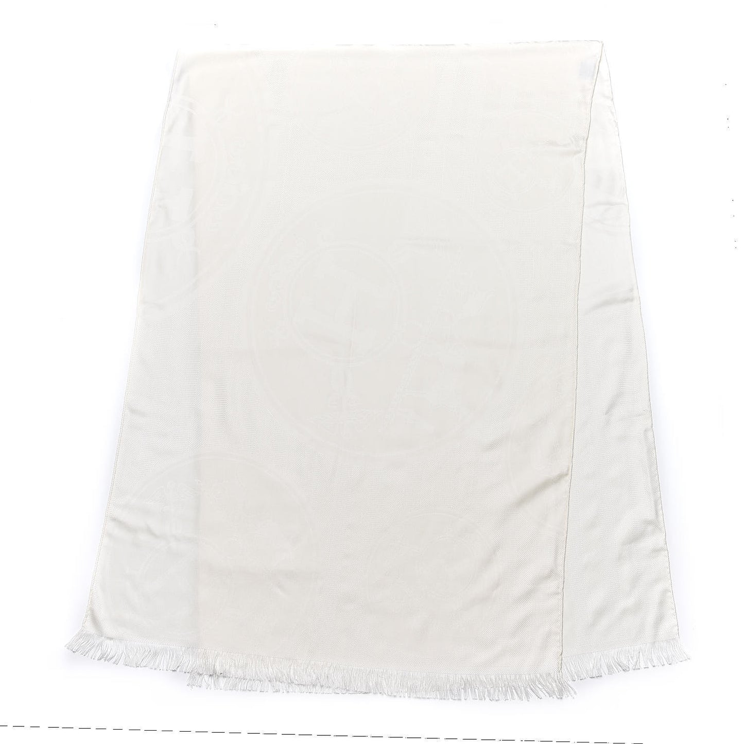 Cashmere Silk New Libris Confettis D'Ex Stole Ivory