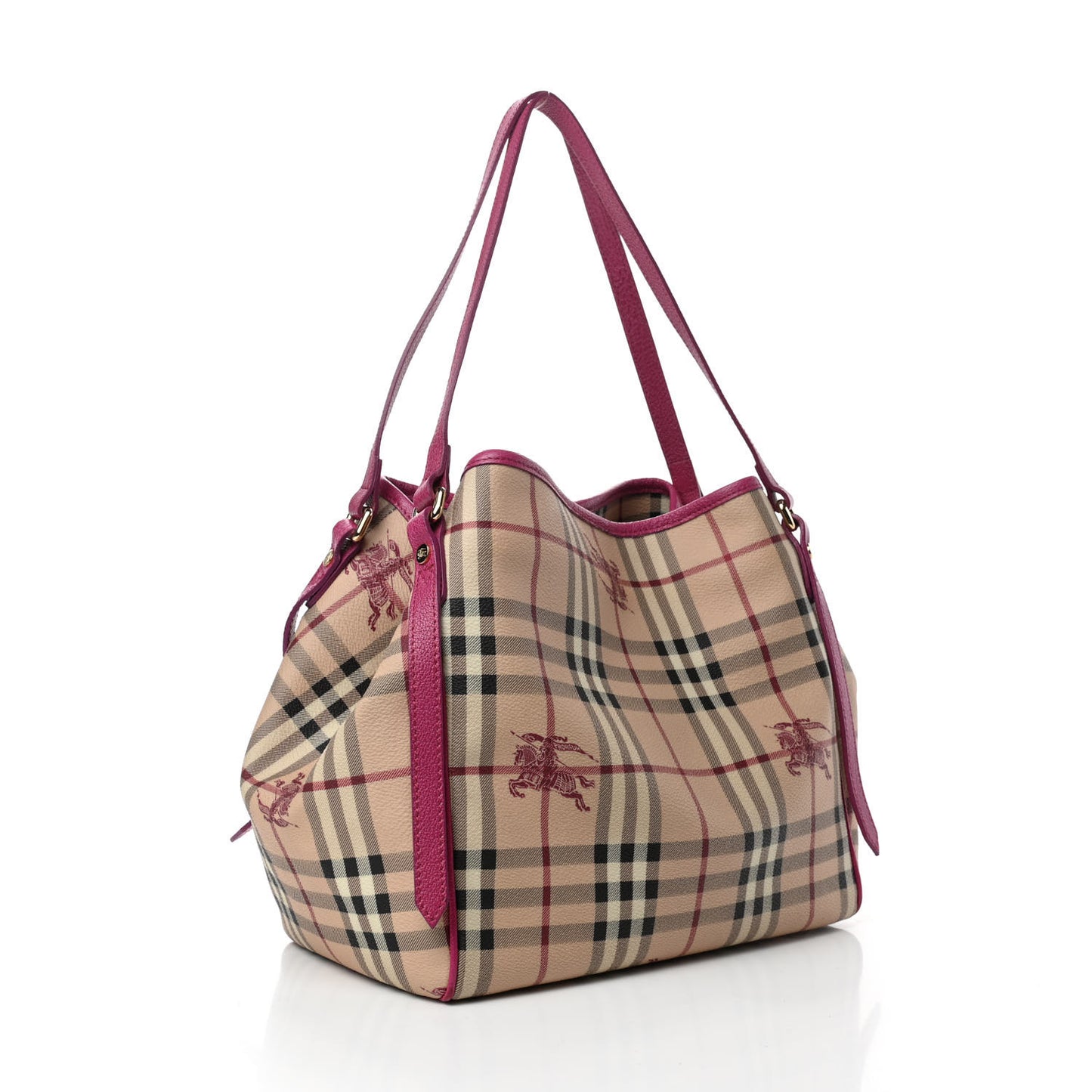 Haymarket Check Small Canterbury Tote Magenta