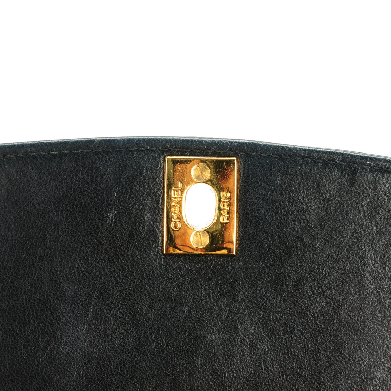 Chanel Lambskin Quilted Medium Single Flap Black 5 of 9