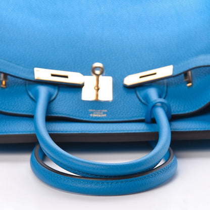Hermes Togo Birkin 30 Bleu Zanzibar 13 of 37