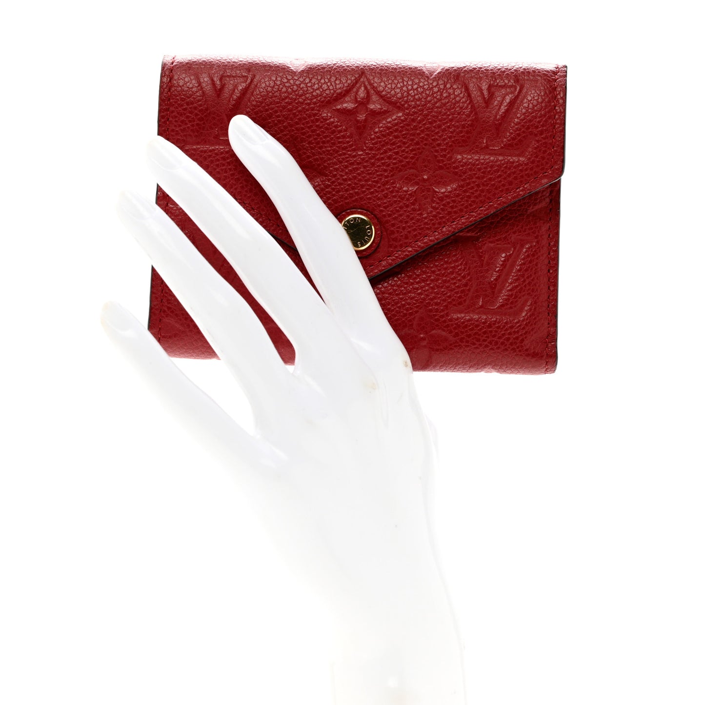 Empreinte Victorine Wallet Scarlet