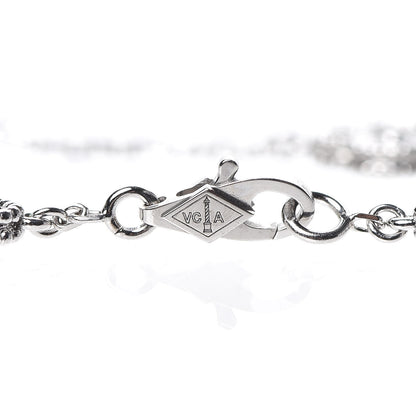 Van Cleef & Arpels 18K White Gold Diamond 6 Motifs Sweet Alhambra Bracelet 4 of 6