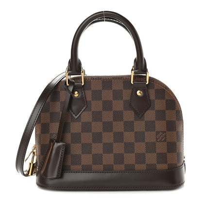Louis Vuitton Damier Ebene Alma BB 1 of 12