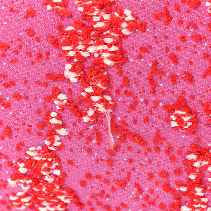 Bottega Veneta Textured Fabric Medium The Point Triangle Bag Cerise 10 of 12