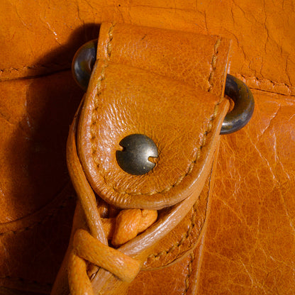 Balenciaga Chevre Classic Hardware Step Bag Marigold 9 of 11