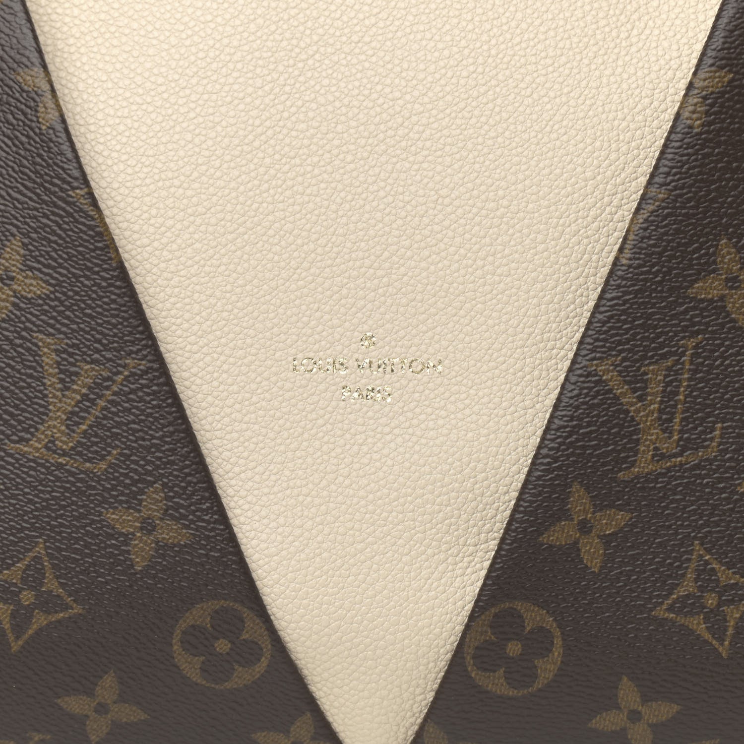 Louis Vuitton Monogram Braided V Tote MM Creme 8 of 12