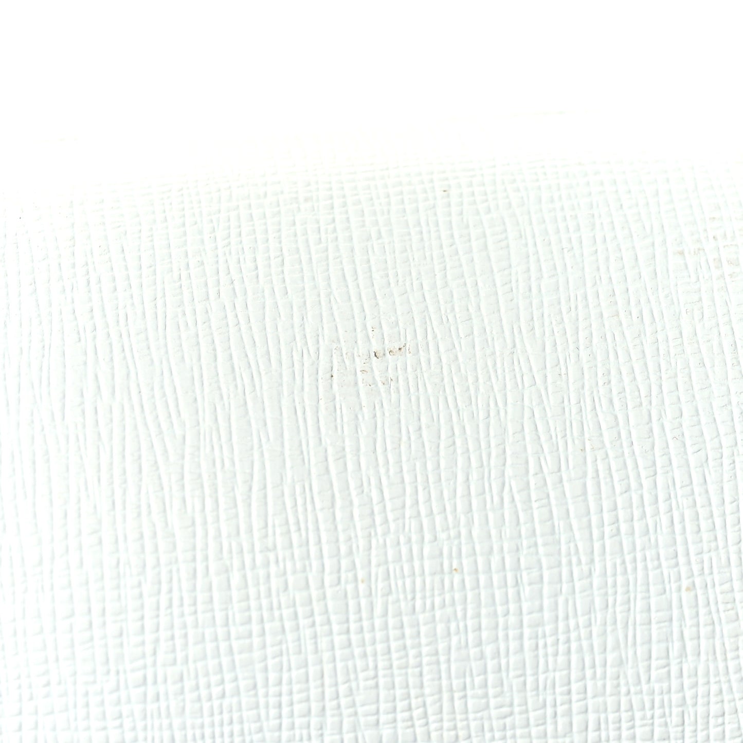 Saffiano Striped Diag Binder Flap Bag White Black
