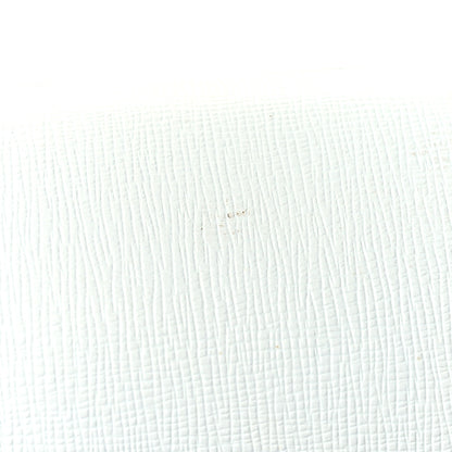 Off-White Saffiano Striped Diag Binder Flap Bag White Black 14 of 16