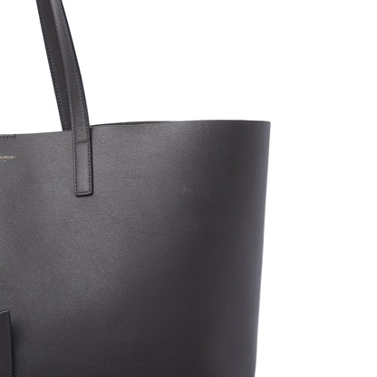 Saint Laurent Calfskin Large Shopping Tote Dark Grey 13 of 18