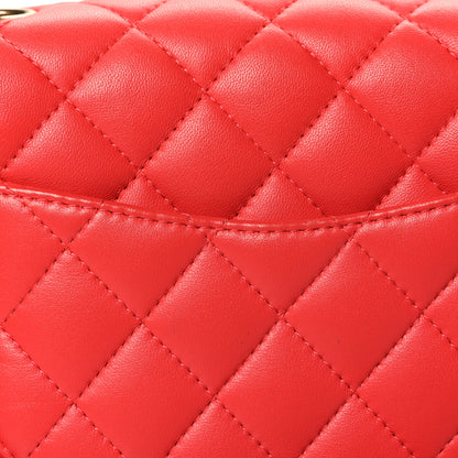 Chanel Lambskin Quilted Mini Square Flap Red 11 of 11