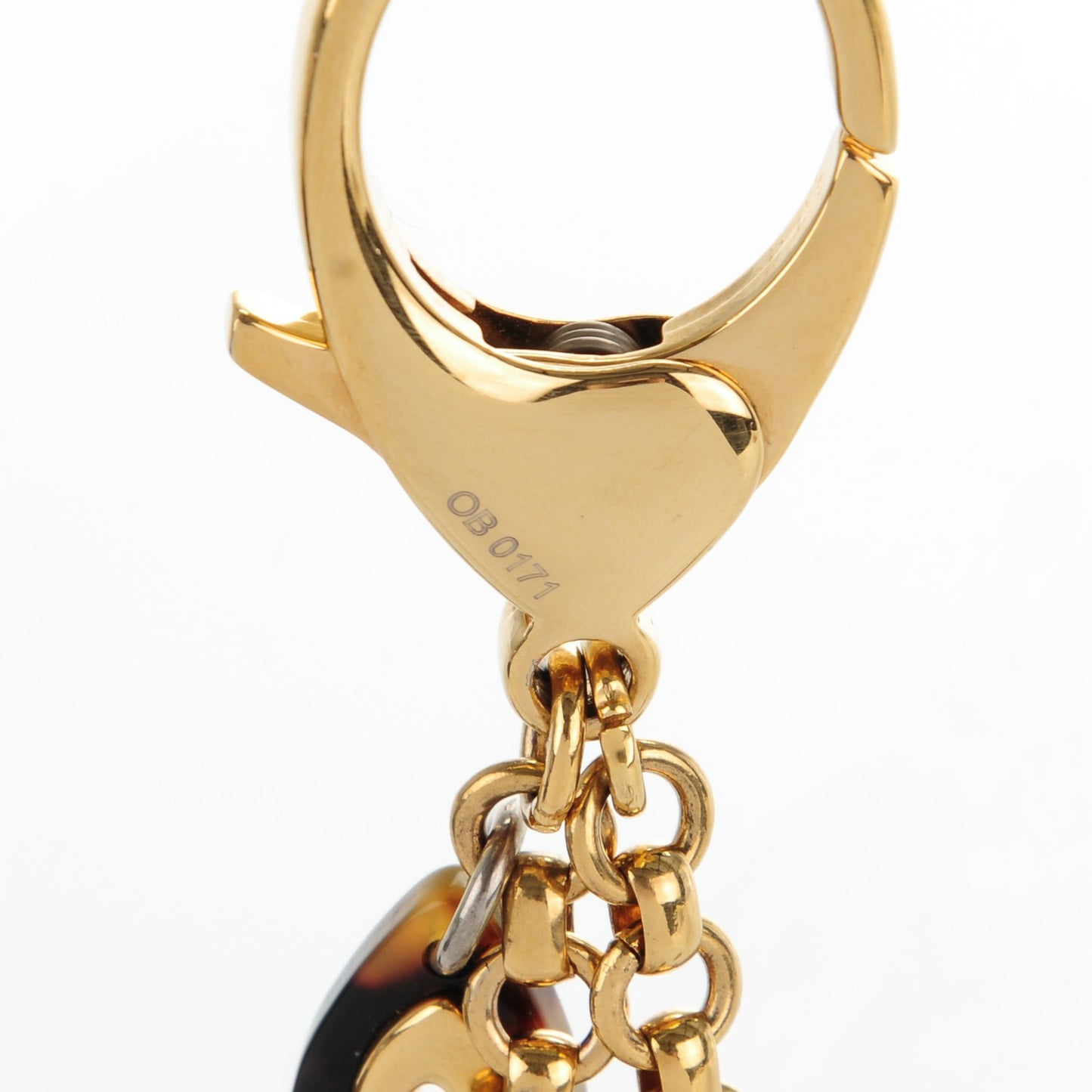 Insolence Bag Charm Ecaille