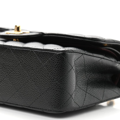 Chanel Caviar Quilted Small Double Flap Black 6 of 11