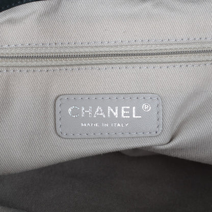 Chanel Iridescent Calfskin Large Sea Hit Tote Black 6 of 7