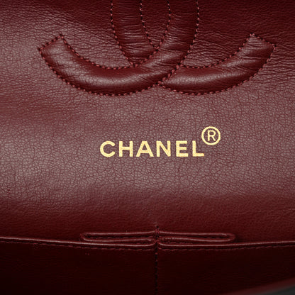 Chanel Lambskin Quilted Medium Double Flap Black 6 of 13