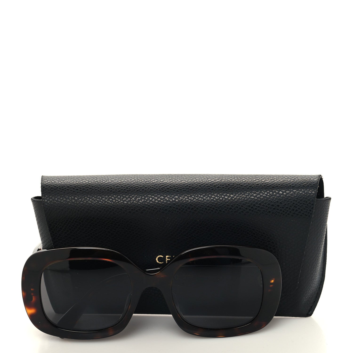 Celine Acetate Triomphe 01 Sunglasses CL40262U Tortoise 2 of 7