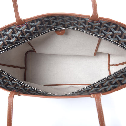 Goyard Goyardine Artois MM Black Gold 5 of 7