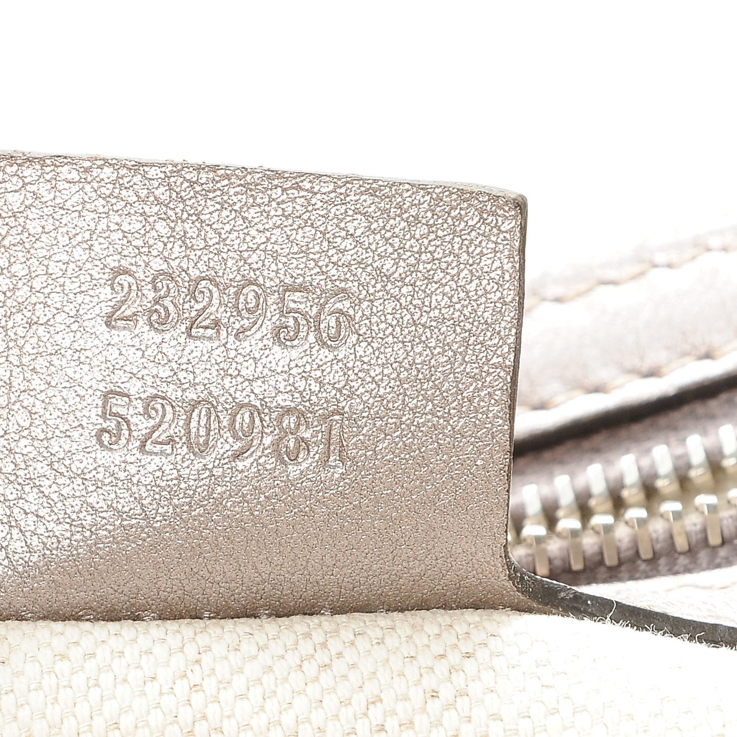 Metallic Guccissima Large GG Twins Tote Mauve