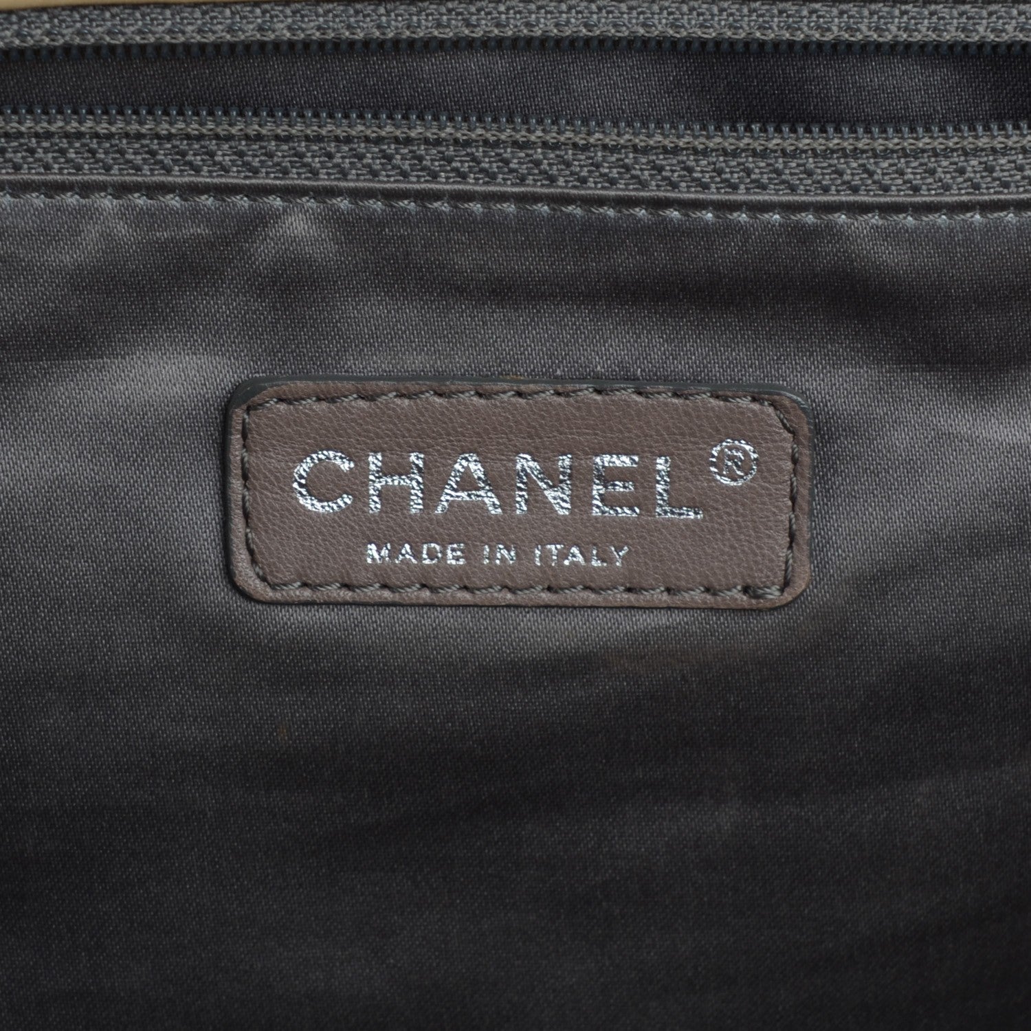 Chanel Lambskin Large East West Accordion Flap Beige 7 of 10