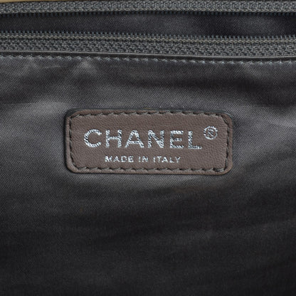 Chanel Lambskin Large East West Accordion Flap Beige 7 of 10