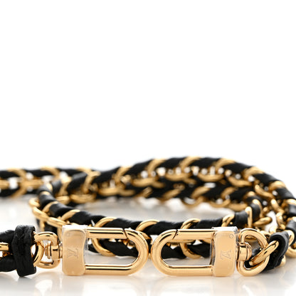 Louis Vuitton Calfskin Multi Pochette Chain Shoulder Strap Black Gold 3 of 3