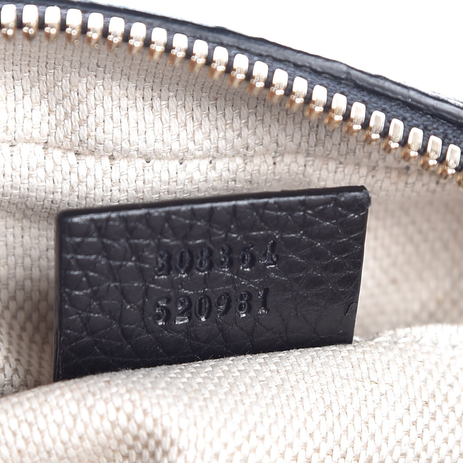 Gucci Pebbled Calfskin Small Soho Disco Bag Black 7 of 8