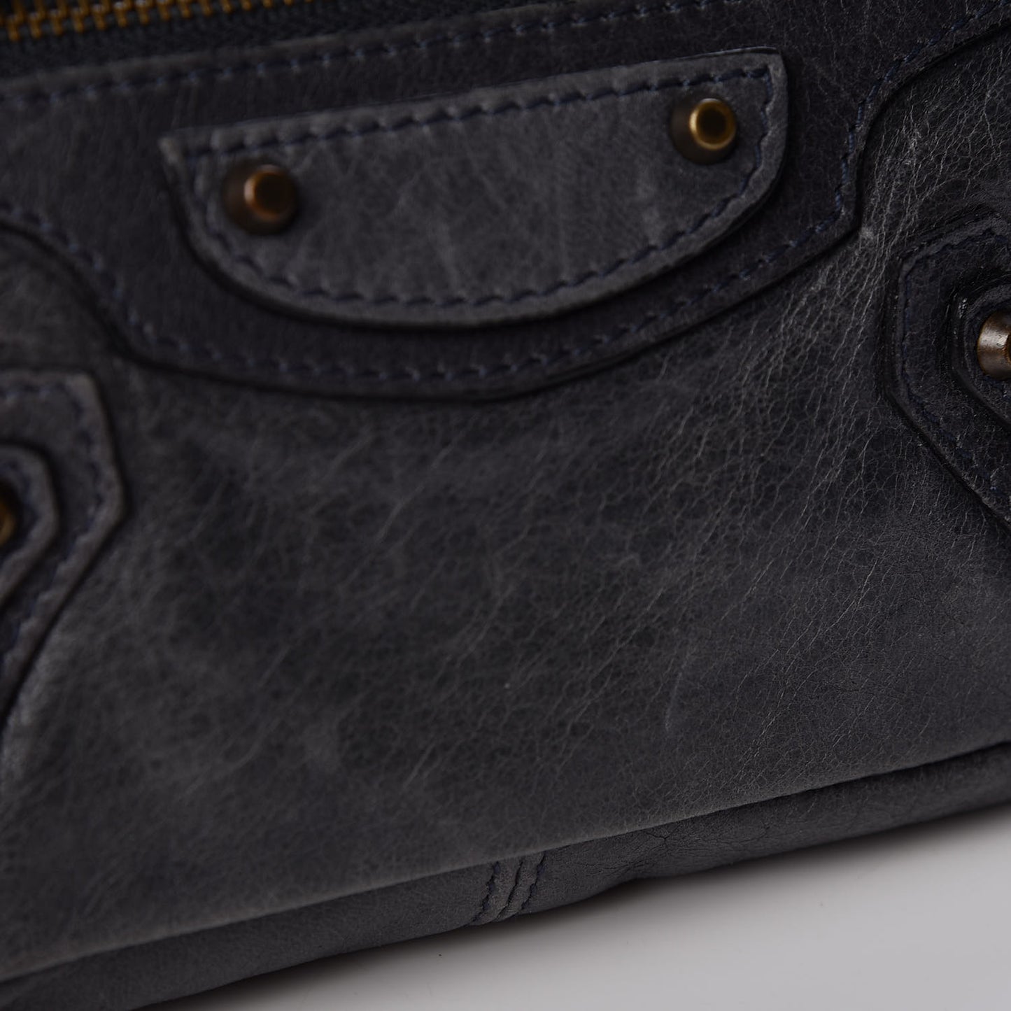 Chevre Porte Toilette Makeup Clutch Anthracite