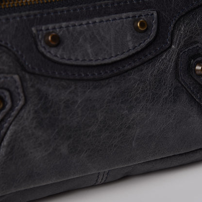 Balenciaga Chevre Porte Toilette Makeup Clutch Anthracite 7 of 10