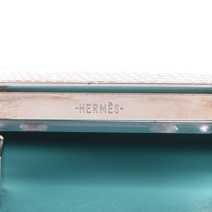 Hermes Tadelakt Lizard Constance 18 Bleu Atoll Ficelle 9 of 23