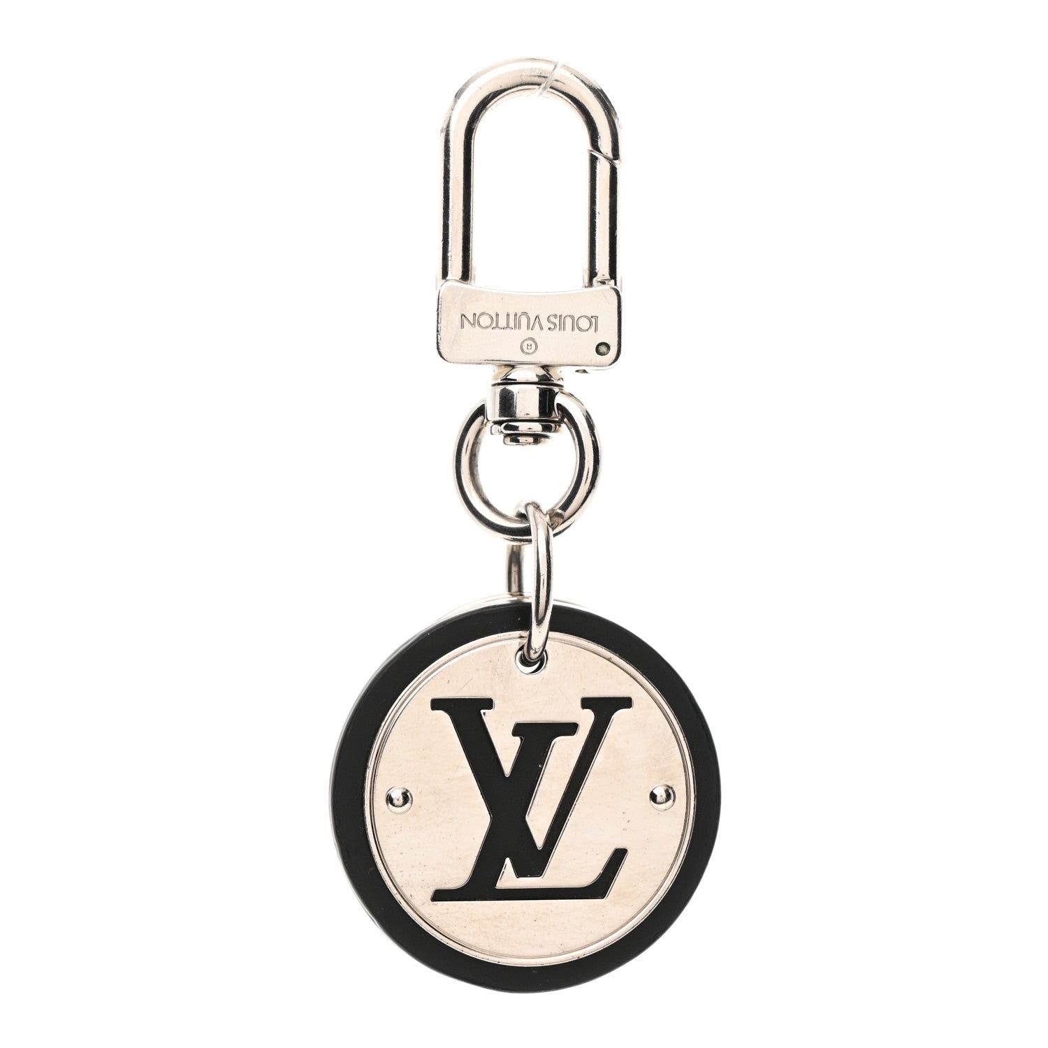 Louis Vuitton LV Cut Circle Key Holder Silver 1 of 3