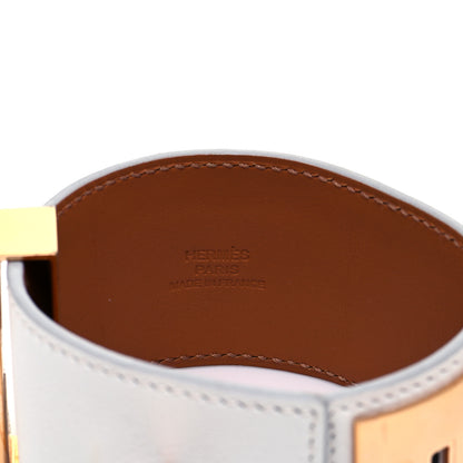 Hermes Swift Collier de Chien CDC Bracelet T2 White 4 of 9