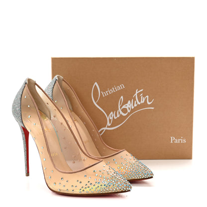 Christian Louboutin Crystal Strass Follies 100 Pumps 41 Version Vosges 9 of 9